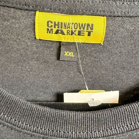 NWT Chinatown Market Unisex Black Short Sleeve Graphic Tee Shirt “Unity” -  XXL - Picture 3 of 5